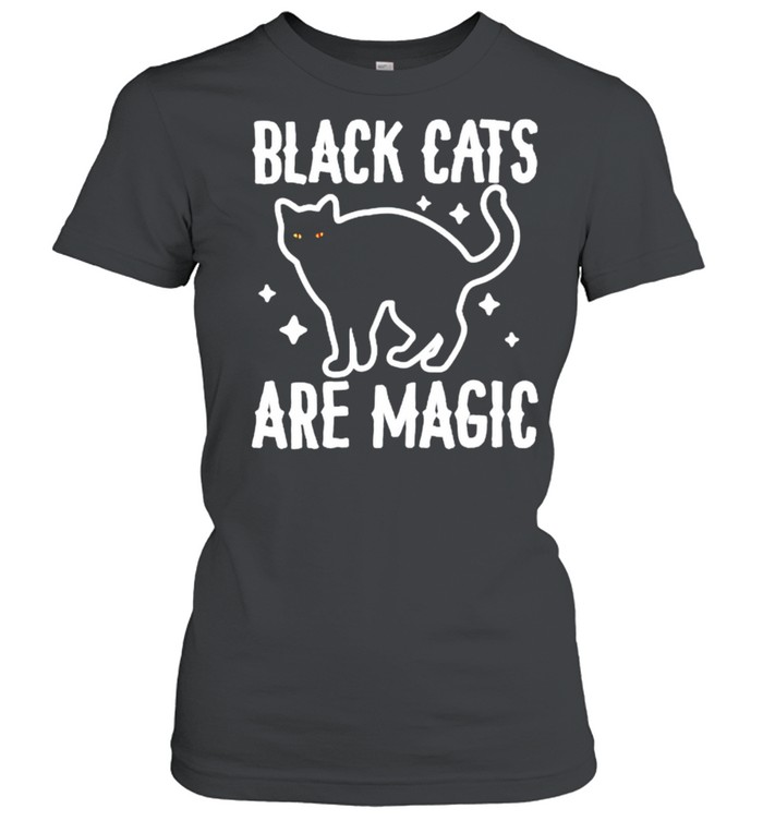 Black Cats Are Magic Shirt 1 » Cool Gifts for You - Mfamilygift Black Cats Are Magic Shirt 1