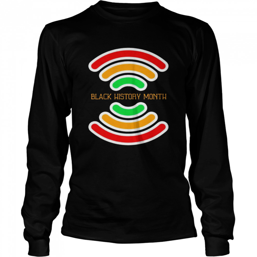 Black History Month Wifi Shirt 2 » Cool Gifts for You - Mfamilygift Black History Month Wifi Shirt 2