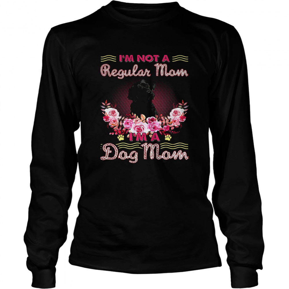 Black Labrador I’M Not A Regular Mom I’M A Dog Mom Shirt 2 » Cool Gifts for You - Mfamilygift Black Labrador I’M Not A Regular Mom I’M A Dog Mom Shirt 2