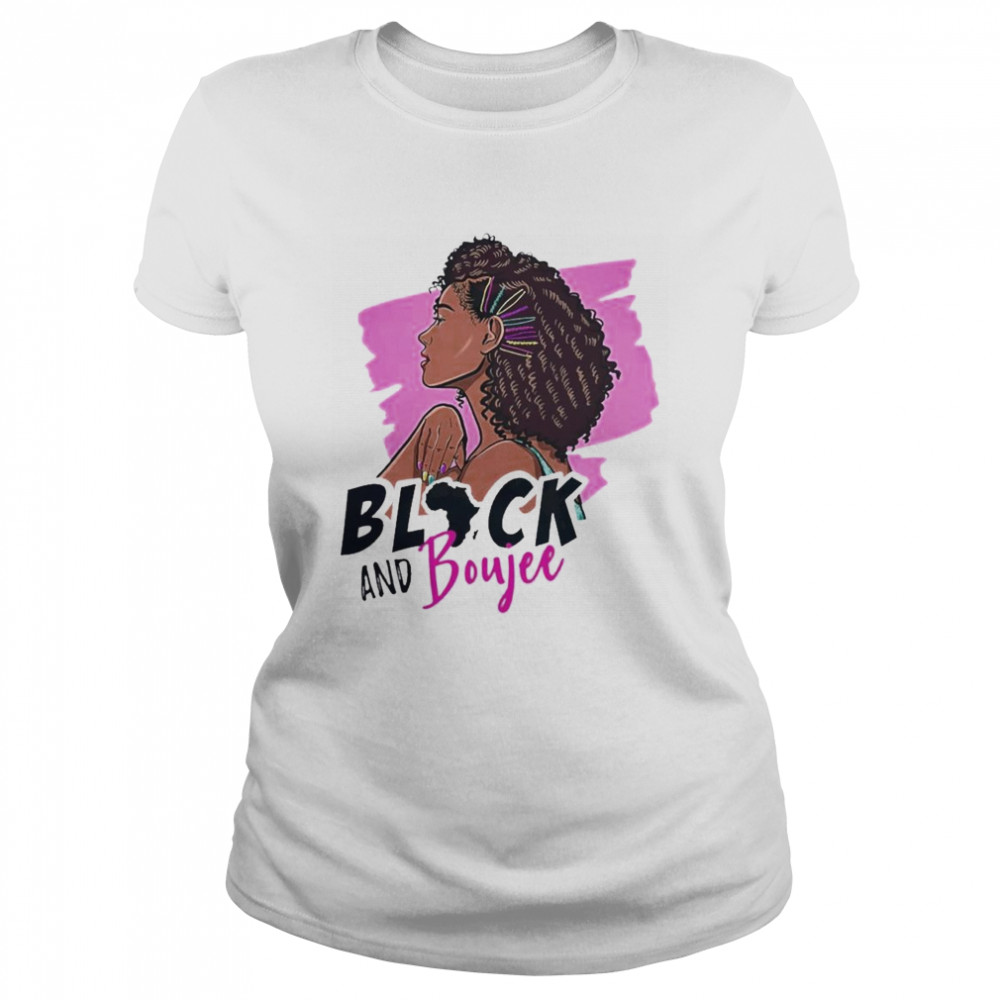 Black Woman Black And Boujee 2021 Shirt 1 » Cool Gifts for You - Mfamilygift Black Woman Black And Boujee 2021 Shirt 1