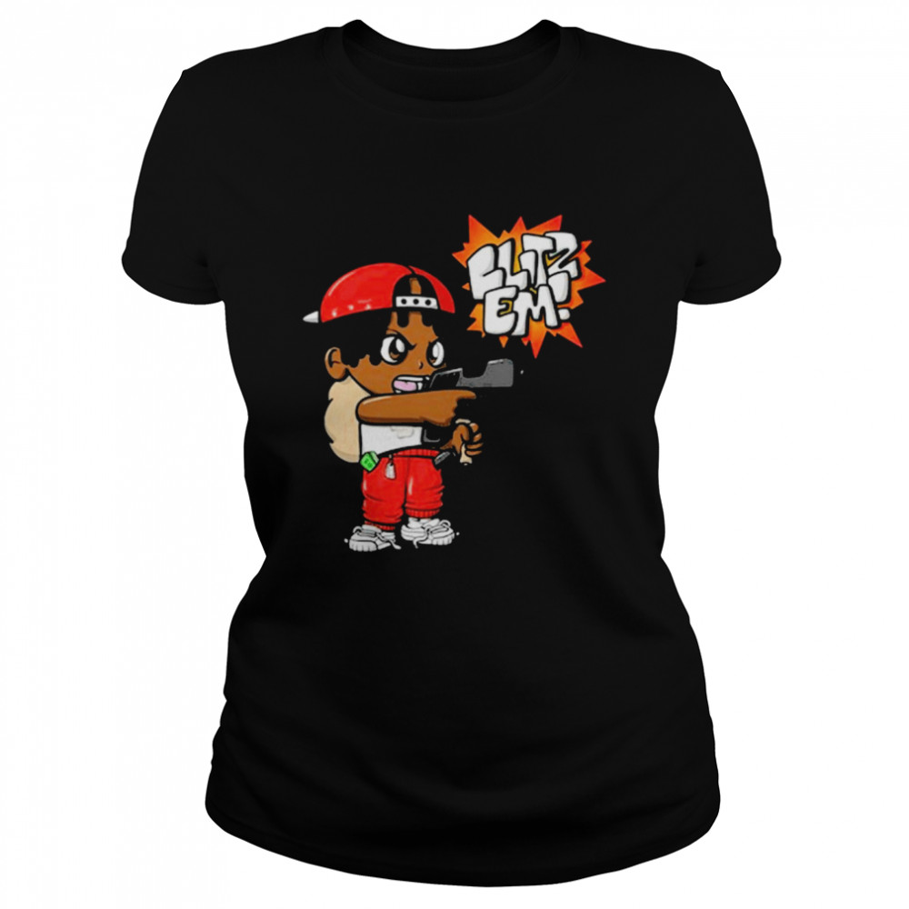 Blitz Em Red Shirt 1 » Cool Gifts for You - Mfamilygift Blitz Em Red Shirt 1