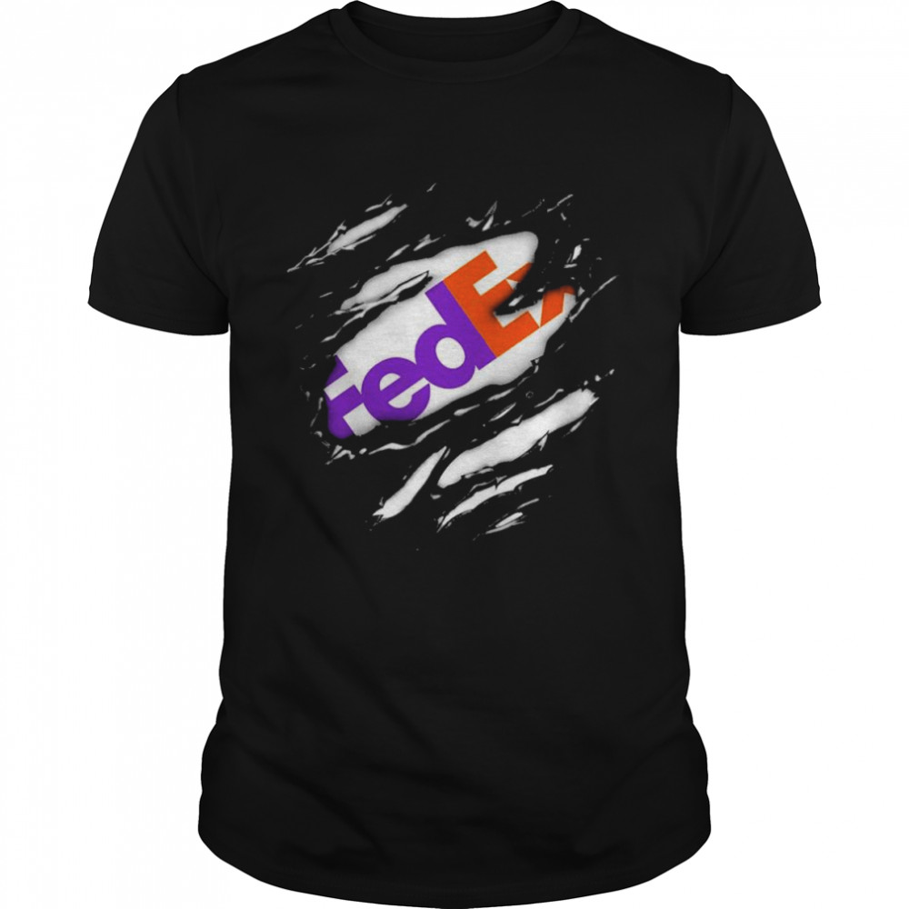 Blood Inside Me Fedex Logo Shirt