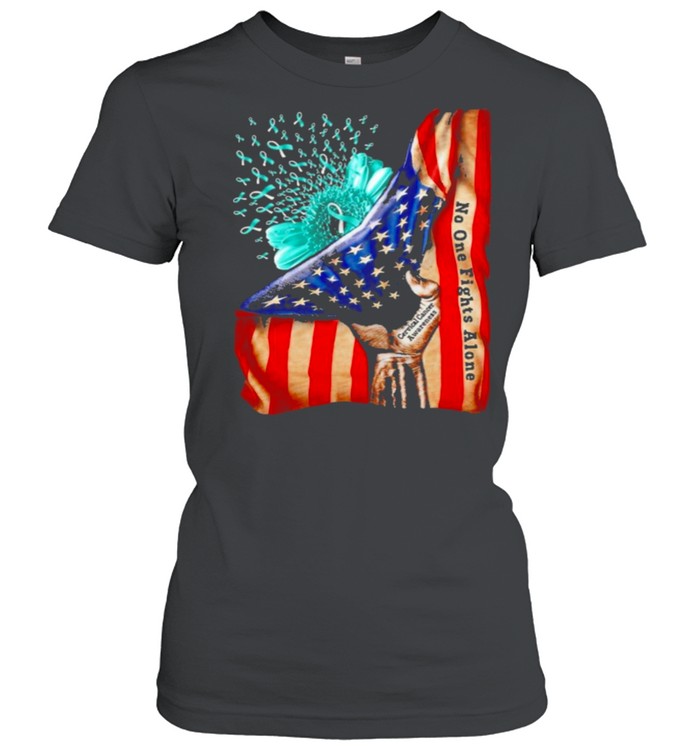 Blood Inside Me Flag Cervical Cancer Awareness American Flag Shirt 1 » Cool Gifts for You - Mfamilygift Blood Inside Me Flag Cervical Cancer Awareness American Flag Shirt 1