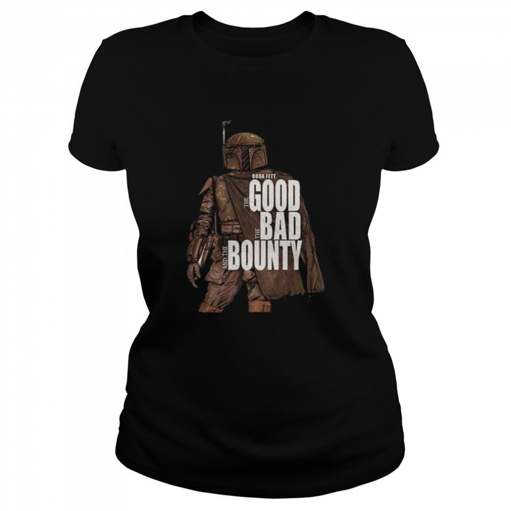 Boba Fett The Good The Bad The Bounty Shirt 1 » Cool Gifts for You - Mfamilygift Boba Fett The Good The Bad The Bounty Shirt 1