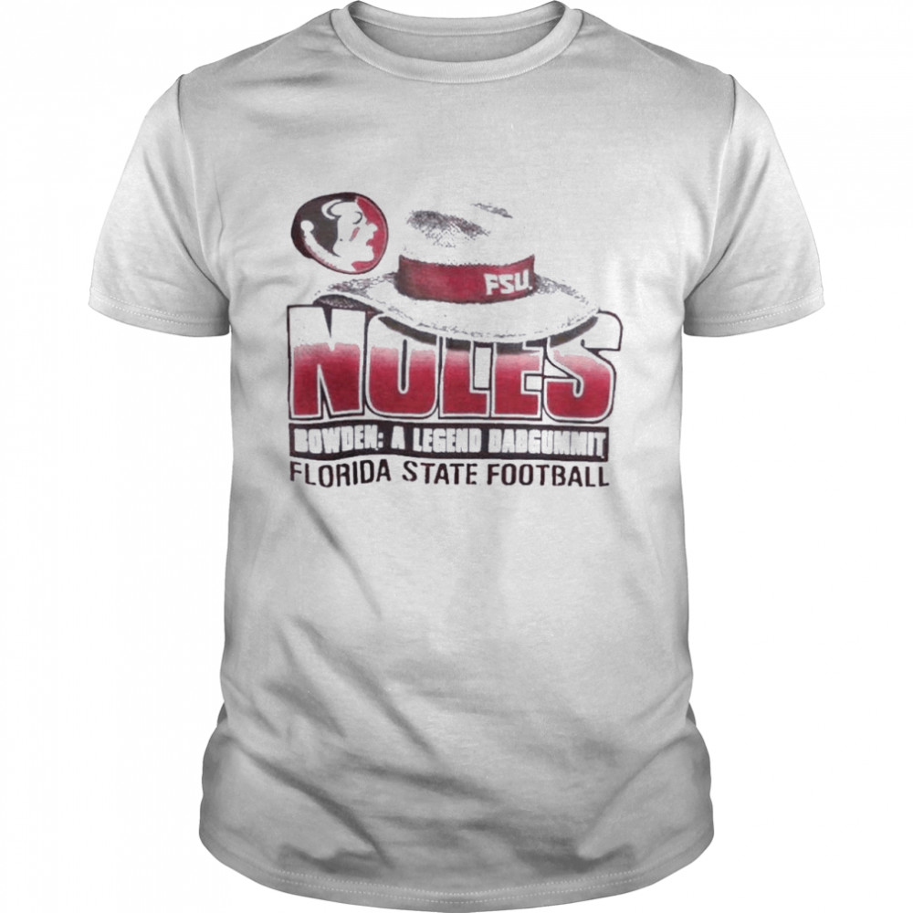 Bobby Bowden Dadgummit A Legend Dadgummit Shirt