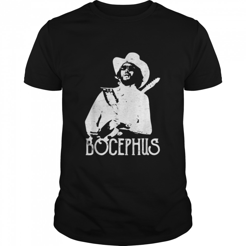 Bocephuss Retro Hank Jr Art Williams Music Shirt