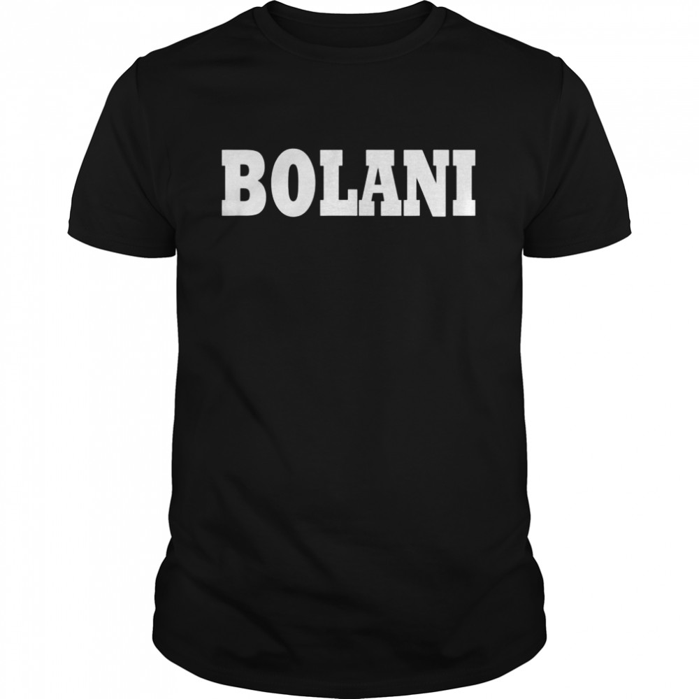Bolani Costume Halloween Shirt Bolani Costume Halloween Shirt