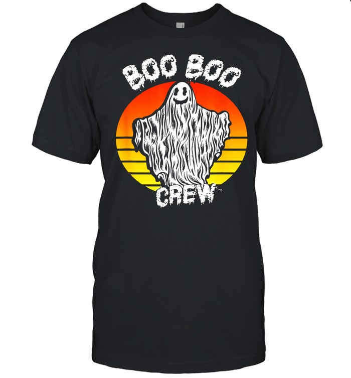 Boo Boo Crew Nurse Doctor Funny Halloween Ghost Shirt
