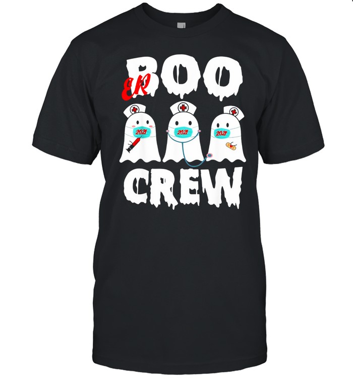 Boo Boo Crew Nurse Halloween Shirt Nurses Rn Lpn Cna Ghost Shirt