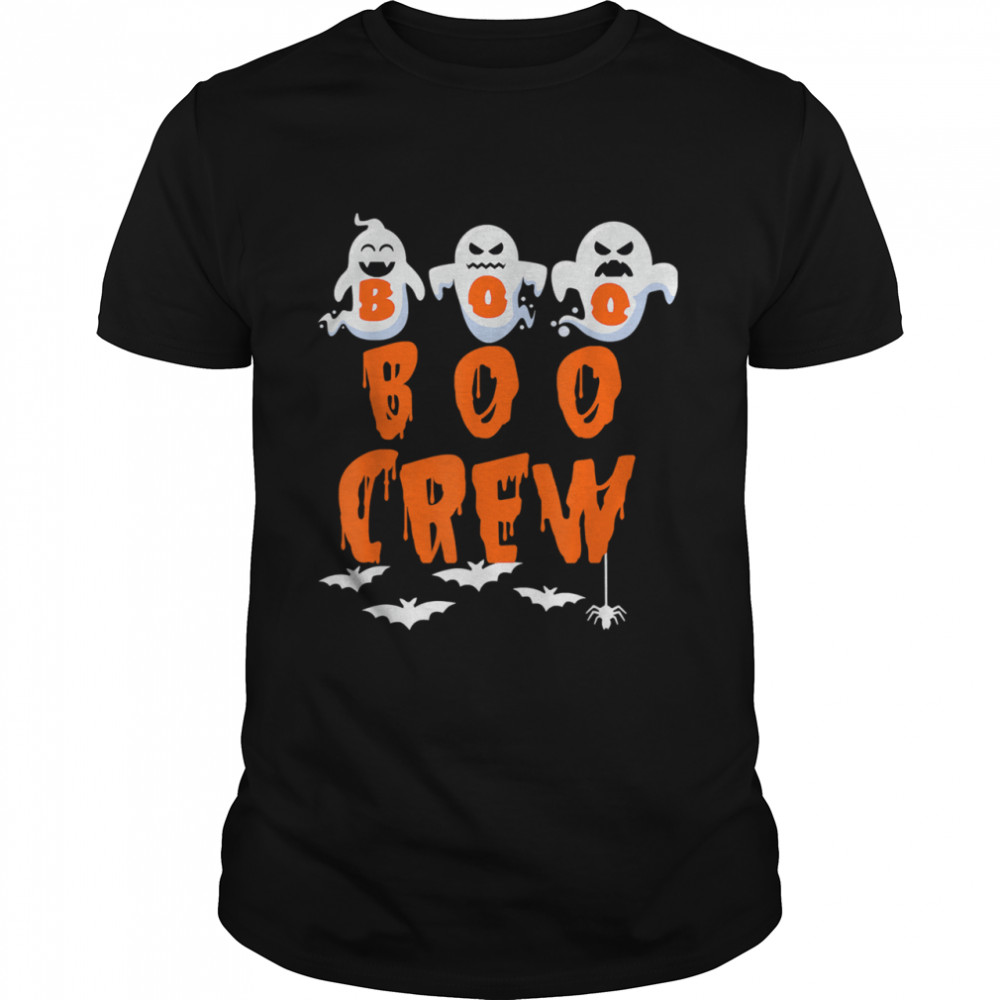 Boo Crew Halloween Ghost Costume T-Shirt