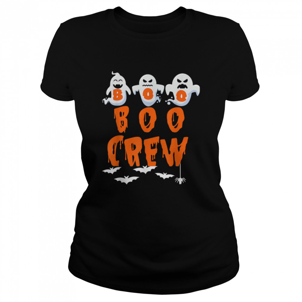 Boo Crew Halloween Ghost Costume T-Shirt 1 » Cool Gifts for You - Mfamilygift Boo Crew Halloween Ghost Costume T-Shirt 1