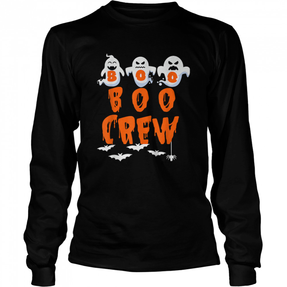 Boo Crew Halloween Ghost Costume T-Shirt 2 » Cool Gifts for You - Mfamilygift Boo Crew Halloween Ghost Costume T-Shirt 2