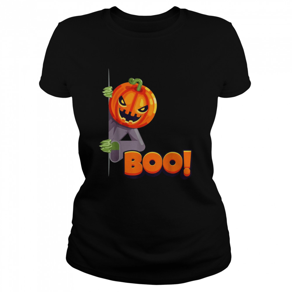 Boo Peekaboo Jackolantern Scary Halloween Pumpkin Shirt 1 » Cool Gifts for You - Mfamilygift Boo Peekaboo Jackolantern Scary Halloween Pumpkin Shirt 1