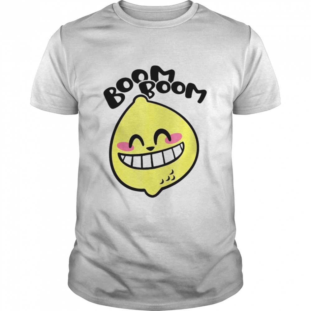 Boom Boom Lemon Kate Kawaii Girls Boys Shirt Boom Boom Lemon Kate Kawaii Girls Boys Shirt