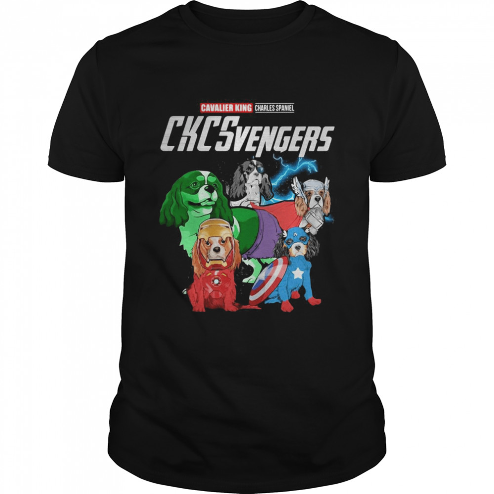 Cocker Cavalier King Charles Spaniel Ckc Avengers T-Shirt