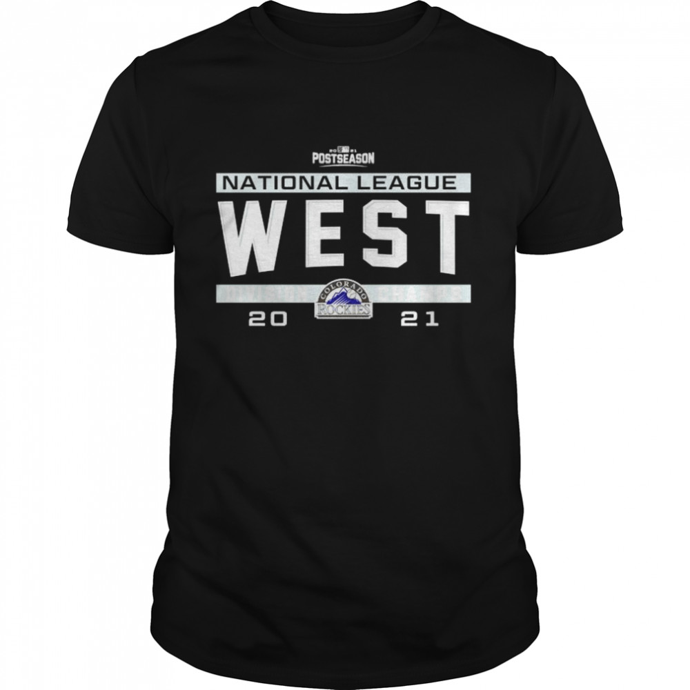Colorado Rockies 2021 Nl West Division Champs Shirt Colorado Rockies 2021 Nl West Division Champs Shirt