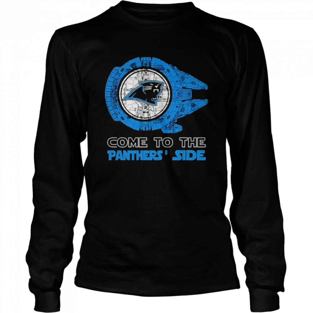 Come To The Carolina Panthers’ Side Star Wars Millennium Falcon Shirt 2 » Cool Gifts for You - Mfamilygift Come To The Carolina Panthers’ Side Star Wars Millennium Falcon Shirt 2