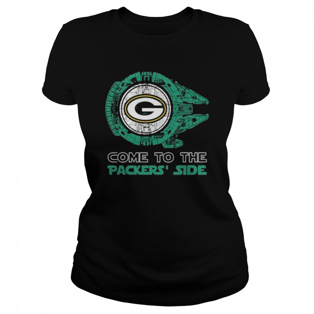 Come To The Green Bay Packers’ Side Star Wars Millennium Falcon Shirt 1 » Cool Gifts for You - Mfamilygift Come To The Green Bay Packers’ Side Star Wars Millennium Falcon Shirt 1