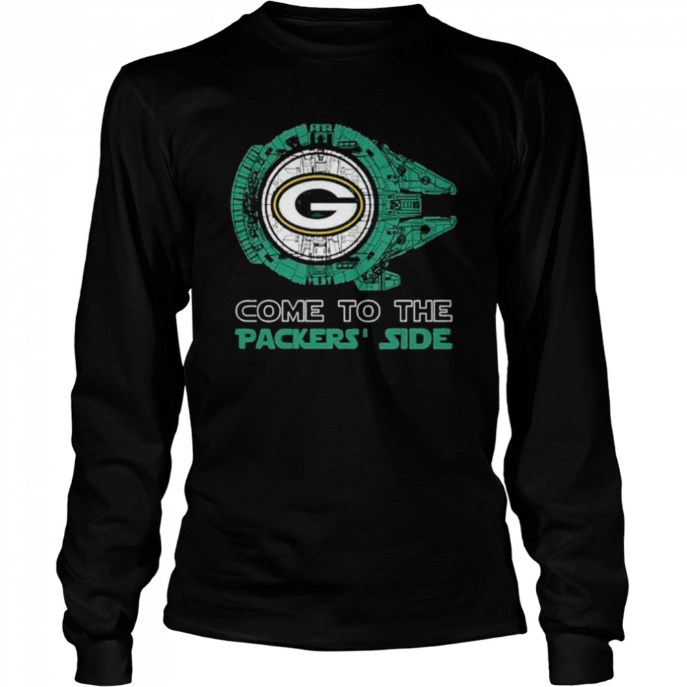 Come To The Green Bay Packers’ Side Star Wars Millennium Falcon Shirt 2 » Cool Gifts for You - Mfamilygift Come To The Green Bay Packers’ Side Star Wars Millennium Falcon Shirt 2