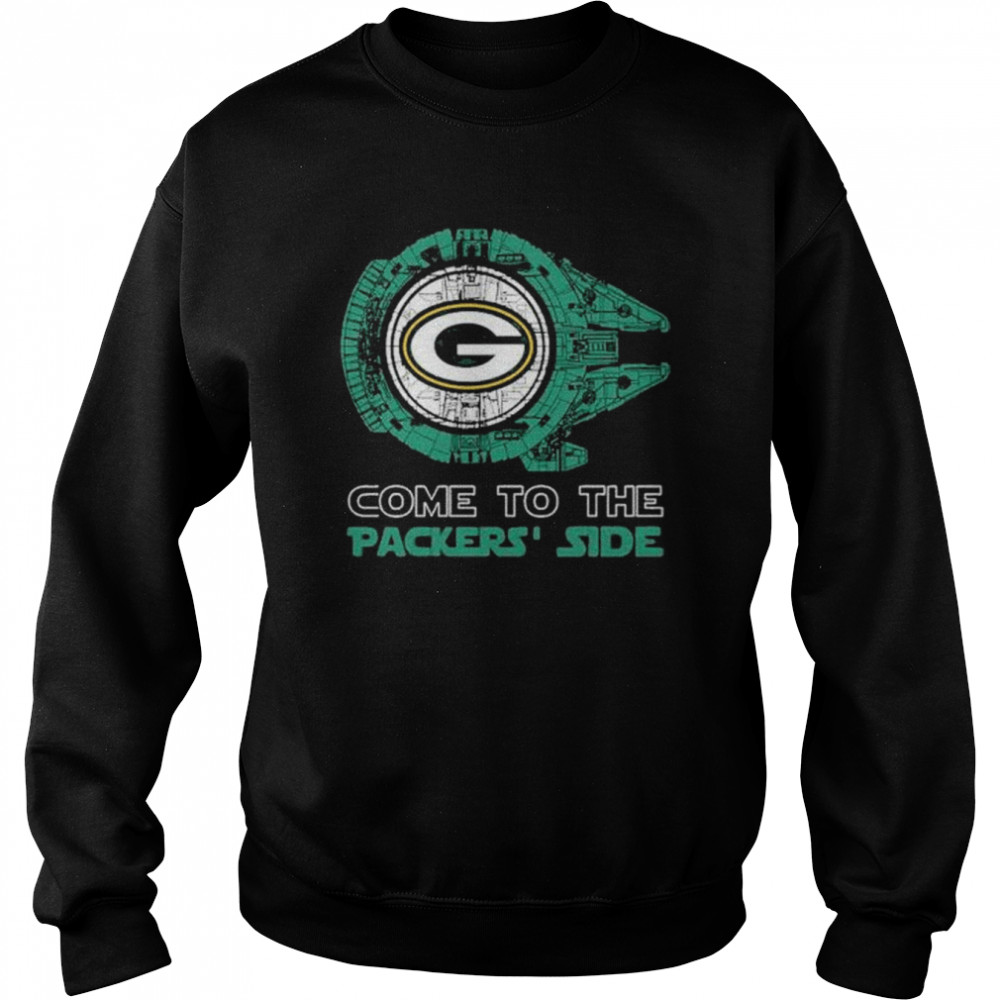 Come To The Green Bay Packers’ Side Star Wars Millennium Falcon Shirt 3 » Cool Gifts for You - Mfamilygift Come To The Green Bay Packers’ Side Star Wars Millennium Falcon Shirt 3