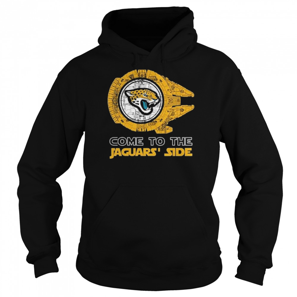 Come To The Jacksonville Jaguars’ Side Star Wars Millennium Falcon Shirt 4 » Cool Gifts for You - Mfamilygift Come To The Jacksonville Jaguars’ Side Star Wars Millennium Falcon Shirt 4