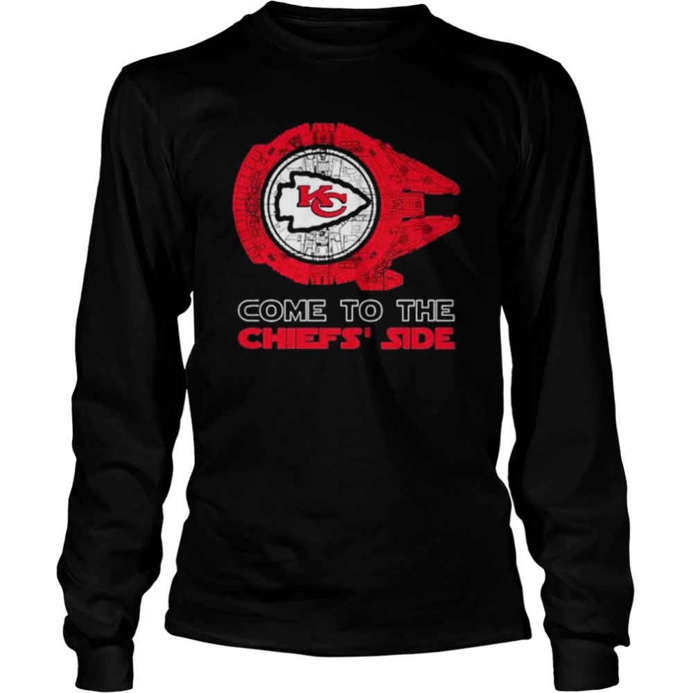 Come To The Kansas City Chiefs’ Side Star Wars Millennium Falcon Shirt 2 » Cool Gifts for You - Mfamilygift Come To The Kansas City Chiefs’ Side Star Wars Millennium Falcon Shirt 2