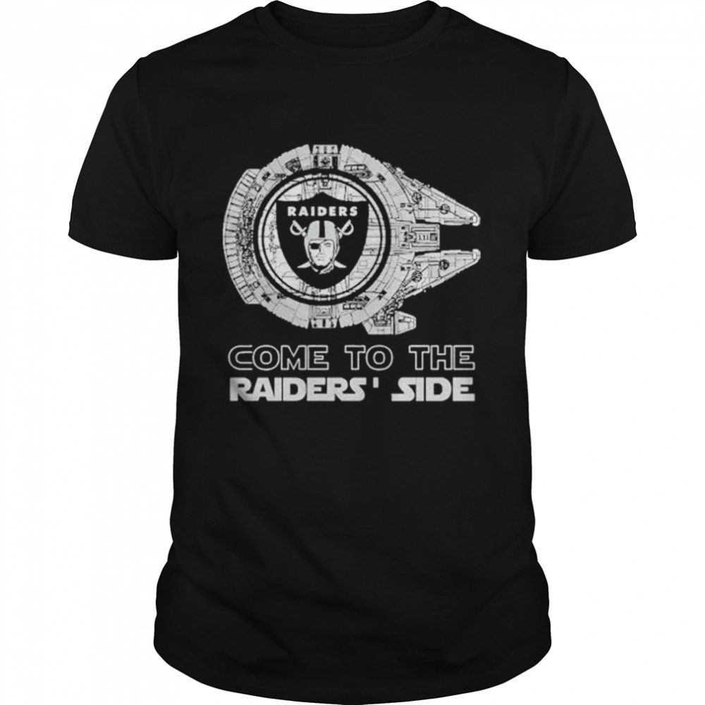 Come To The Las Vegas Raiders’ Side Star Wars Millennium Falcon Shirt Come To The Las Vegas Raiders’ Side Star Wars Millennium Falcon Shirt