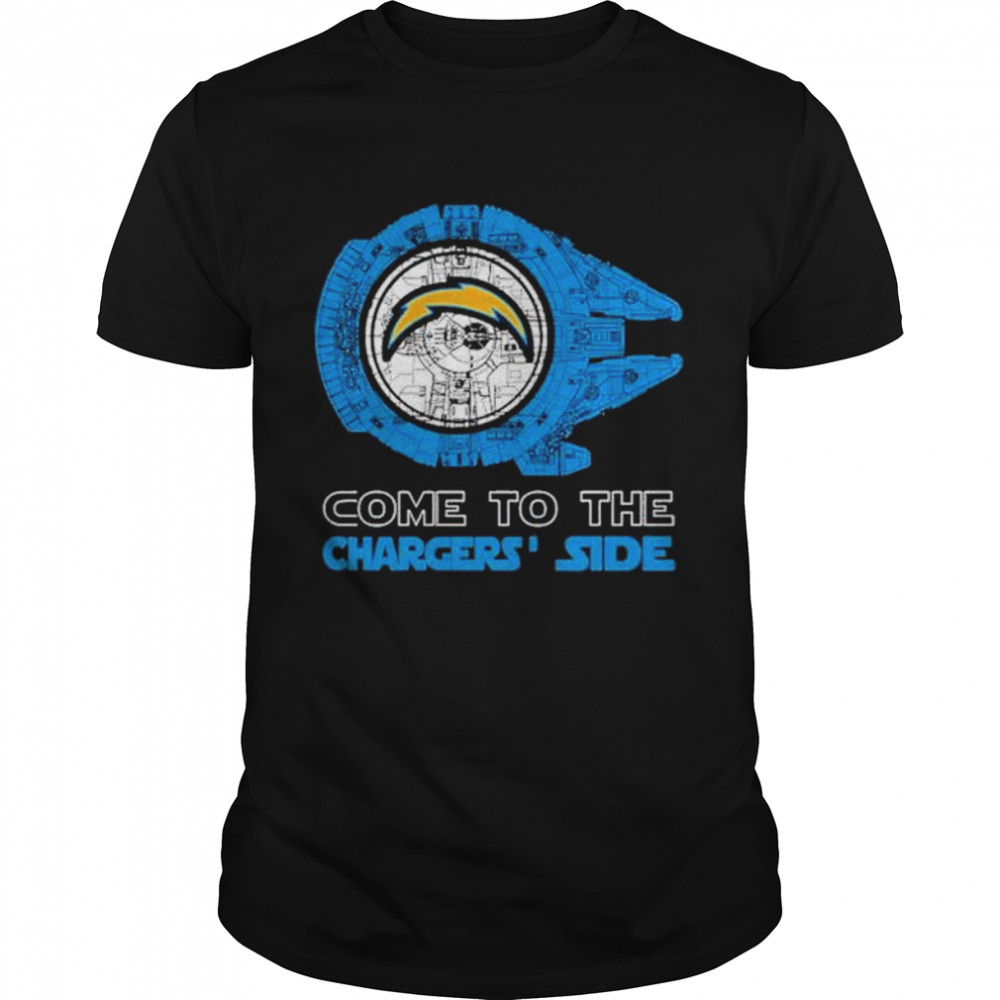 Come To The Los Angeles Chargers’ Side Star Wars Millennium Falcon Shirt