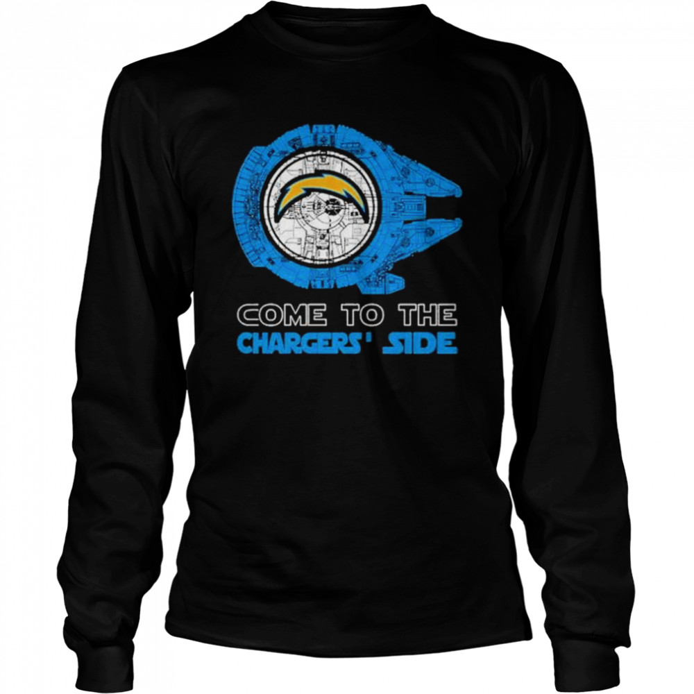 Come To The Los Angeles Chargers’ Side Star Wars Millennium Falcon Shirt 2 » Cool Gifts for You - Mfamilygift Come To The Los Angeles Chargers’ Side Star Wars Millennium Falcon Shirt 2