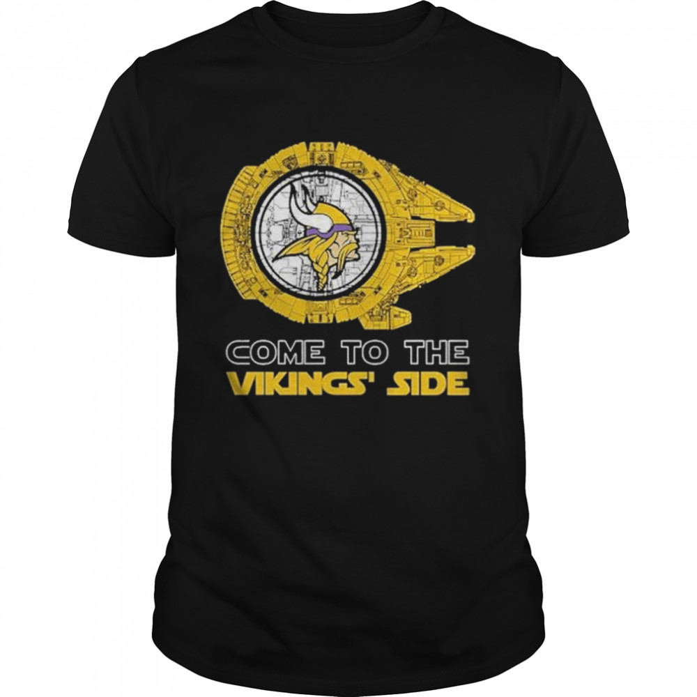 Come To The Minnesota Vikings’ Side Star Wars Millennium Falcon Shirt Come To The Minnesota Vikings’ Side Star Wars Millennium Falcon Shirt