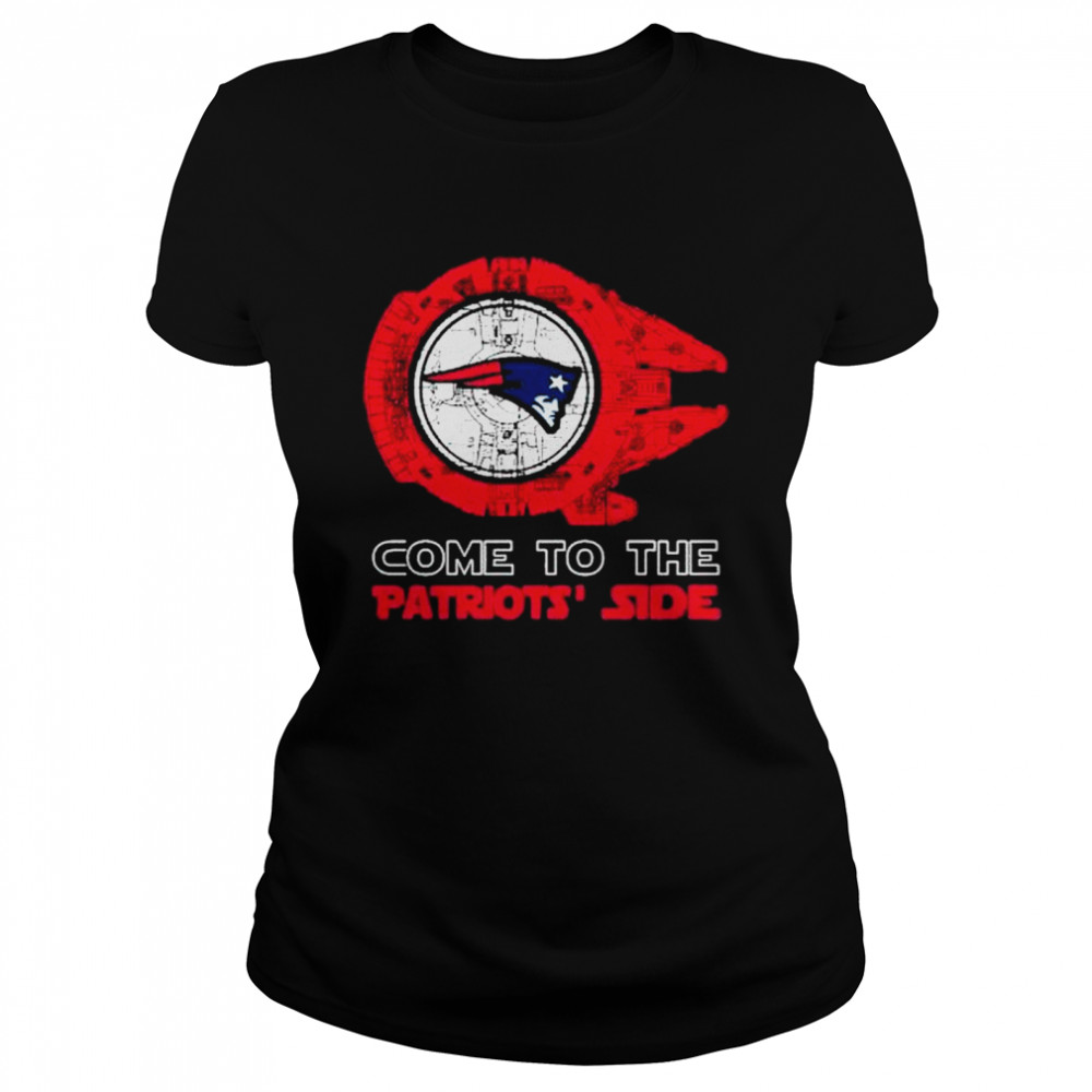 Come To The England Patriots’ Side Star Wars Millennium Falcon Shirt 1 » Cool Gifts for You - Mfamilygift Come To The England Patriots’ Side Star Wars Millennium Falcon Shirt 1