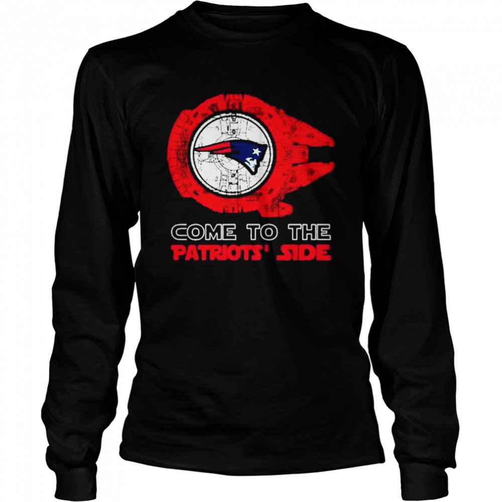 Come To The England Patriots’ Side Star Wars Millennium Falcon Shirt 2 » Cool Gifts for You - Mfamilygift Come To The England Patriots’ Side Star Wars Millennium Falcon Shirt 2