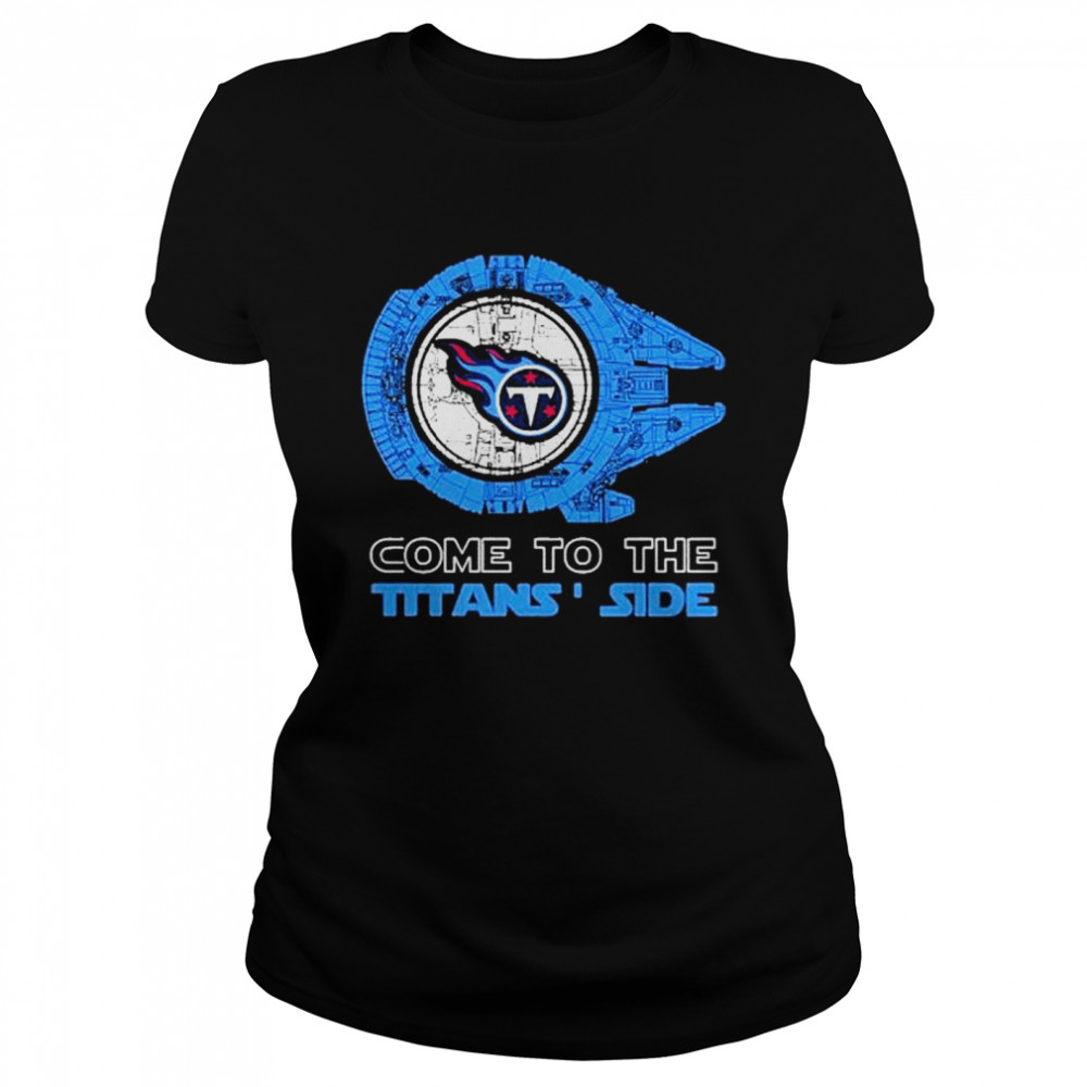 Come To The Tennessee Titans’ Side Star Wars Millennium Falcon Shirt 1 » Cool Gifts for You - Mfamilygift Come To The Tennessee Titans’ Side Star Wars Millennium Falcon Shirt 1