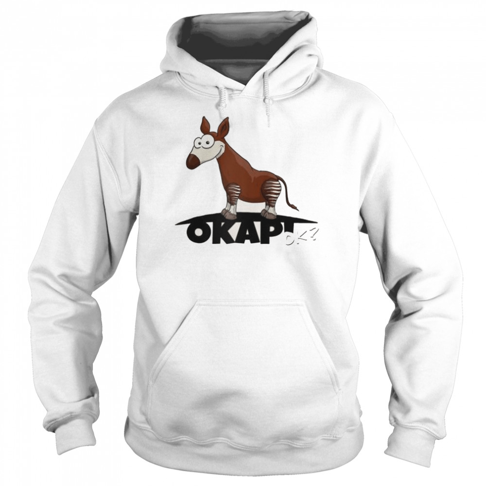 Cool Forest Giraffe Funky Cartoon Okapi Ok Raglan Shirt 4 » Cool Gifts for You - Mfamilygift Cool Forest Giraffe Funky Cartoon Okapi Ok Raglan Shirt 4