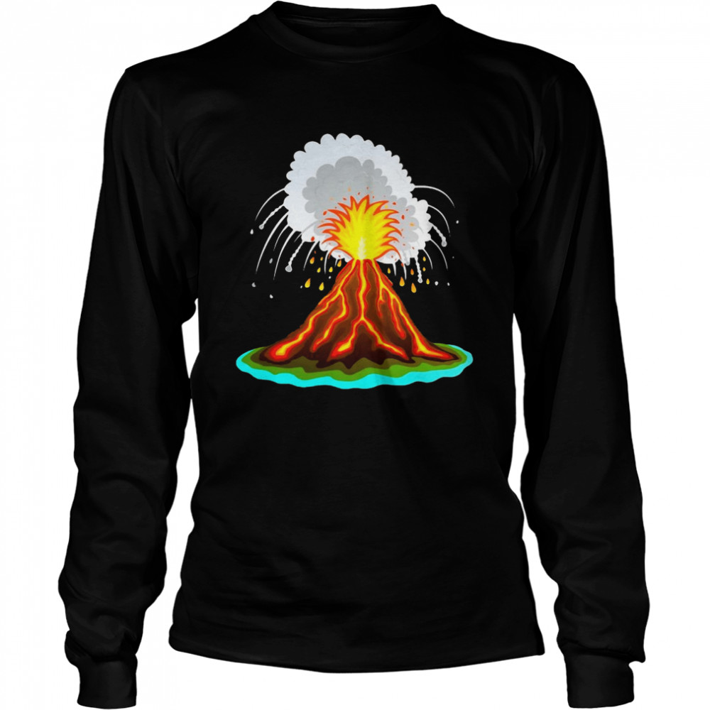 Cool Volcano Eruption Volcanic Eruption Lava Magma T-Shirt 2 » Cool Gifts for You - Mfamilygift Cool Volcano Eruption Volcanic Eruption Lava Magma T-Shirt 2