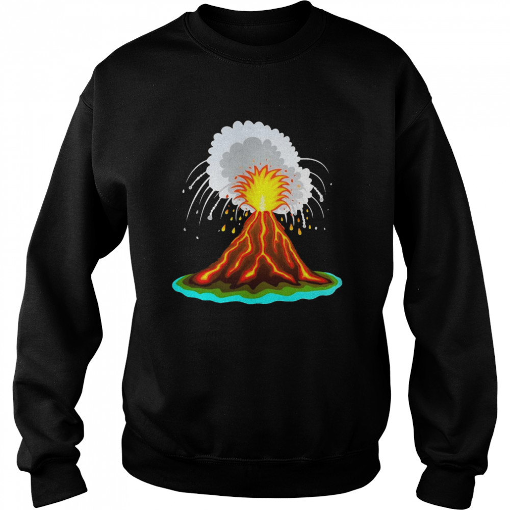 Cool Volcano Eruption Volcanic Eruption Lava Magma T-Shirt 3 » Cool Gifts for You - Mfamilygift Cool Volcano Eruption Volcanic Eruption Lava Magma T-Shirt 3