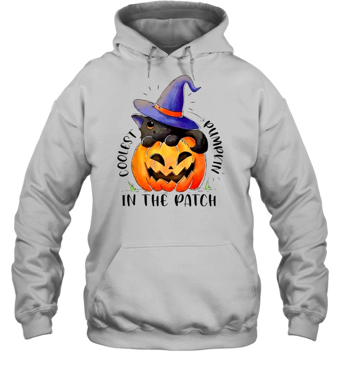 Coolest Cat Witch Pumpkin In The Patch Shirt 4 » Cool Gifts for You - Mfamilygift Coolest Cat Witch Pumpkin In The Patch Shirt 4