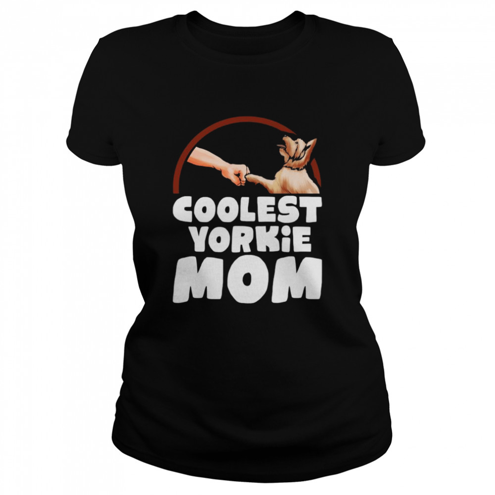 Coolest Yorkie Mom Mama Shirt 1 » Cool Gifts for You - Mfamilygift Coolest Yorkie Mom Mama Shirt 1