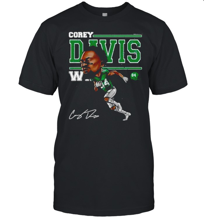 Corey Davis York Jets Cartoon Signature Shirt
