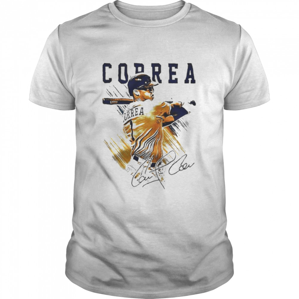 Correa Pastel Houston Astros Mlb Shirt