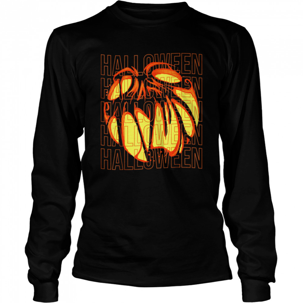 Halloween Horror Scary Pumpkin Face Shirt 2 » Cool Gifts for You - Mfamilygift Halloween Horror Scary Pumpkin Face Shirt 2