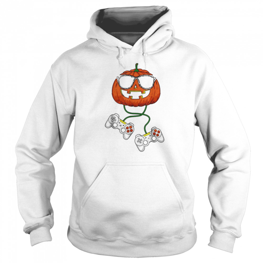 Halloween Jack O Lantern Gamer Halloween Shirt 4 » Cool Gifts for You - Mfamilygift Halloween Jack O Lantern Gamer Halloween Shirt 4