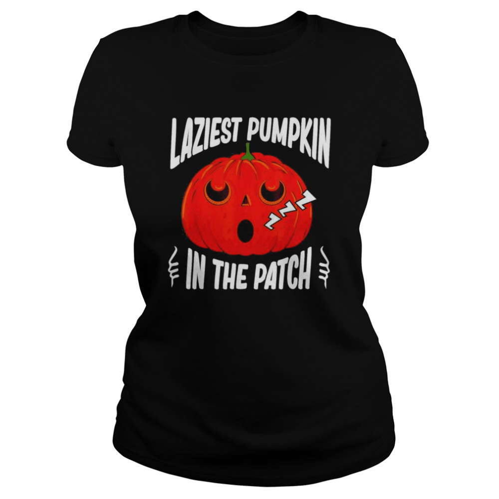 Halloween Laziest Pumpkin In The Patch Shirt 1 » Cool Gifts for You - Mfamilygift Halloween Laziest Pumpkin In The Patch Shirt 1