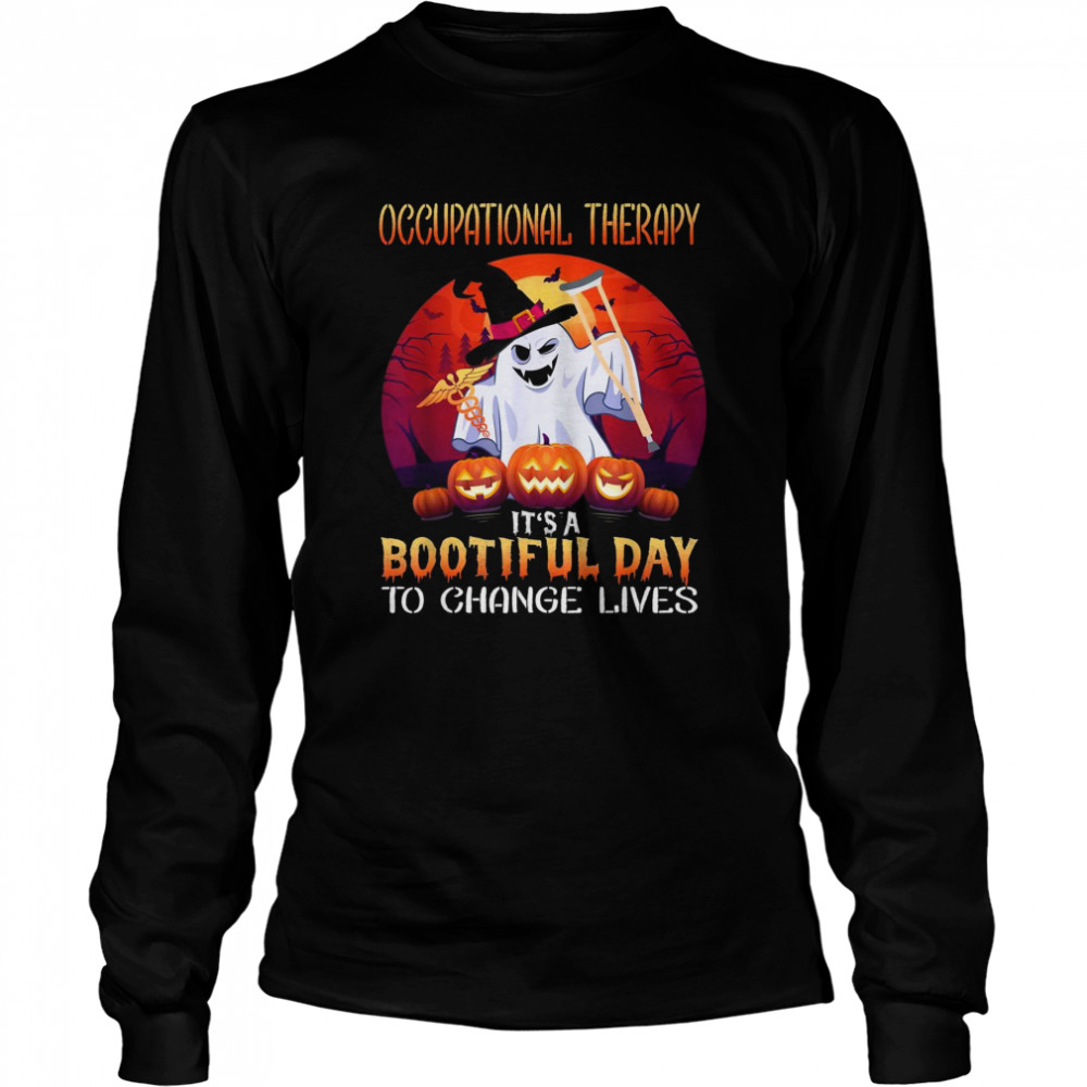 Halloween Occupational Therapy’ A Bootiful Day To Save Lives Shirt 2 » Cool Gifts for You - Mfamilygift Halloween Occupational Therapy’ A Bootiful Day To Save Lives Shirt 2