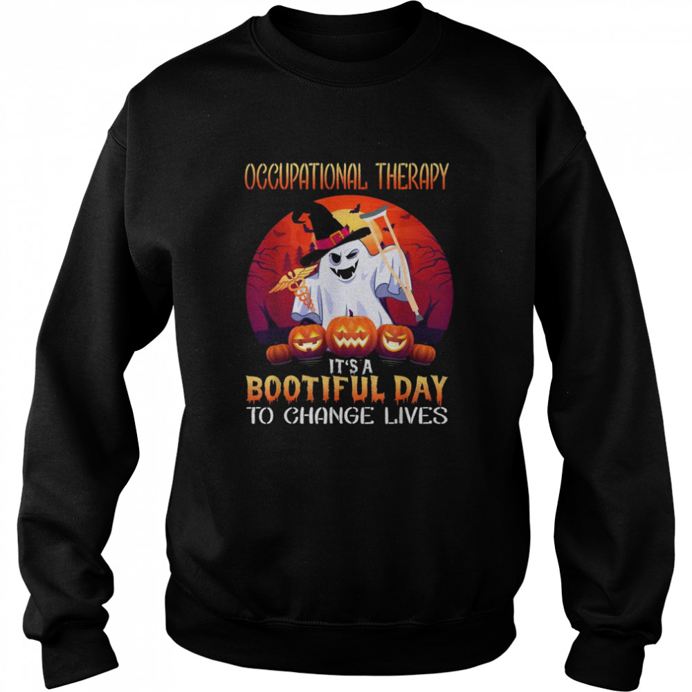 Halloween Occupational Therapy’ A Bootiful Day To Save Lives Shirt 3 » Cool Gifts for You - Mfamilygift Halloween Occupational Therapy’ A Bootiful Day To Save Lives Shirt 3