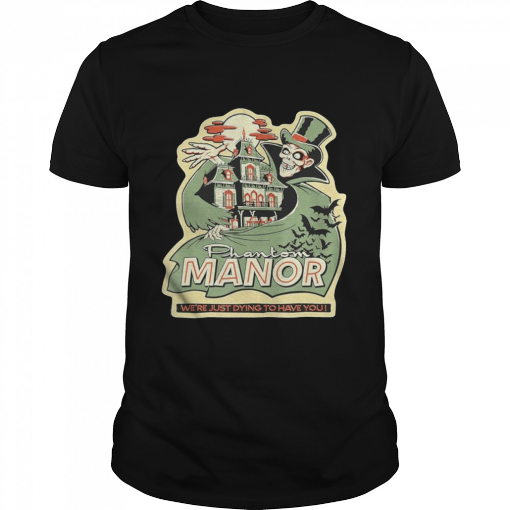 Halloween Phantom Manor Green Shirt Halloween Phantom Manor Green Shirt