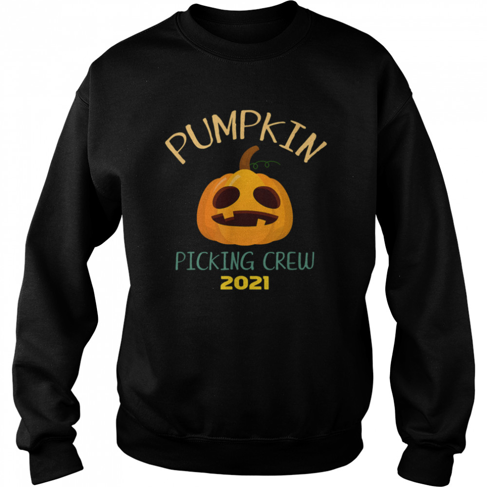 Halloween Pumpkin Picking Crew 2021 T-Shirt 3 » Cool Gifts for You - Mfamilygift Halloween Pumpkin Picking Crew 2021 T-Shirt 3