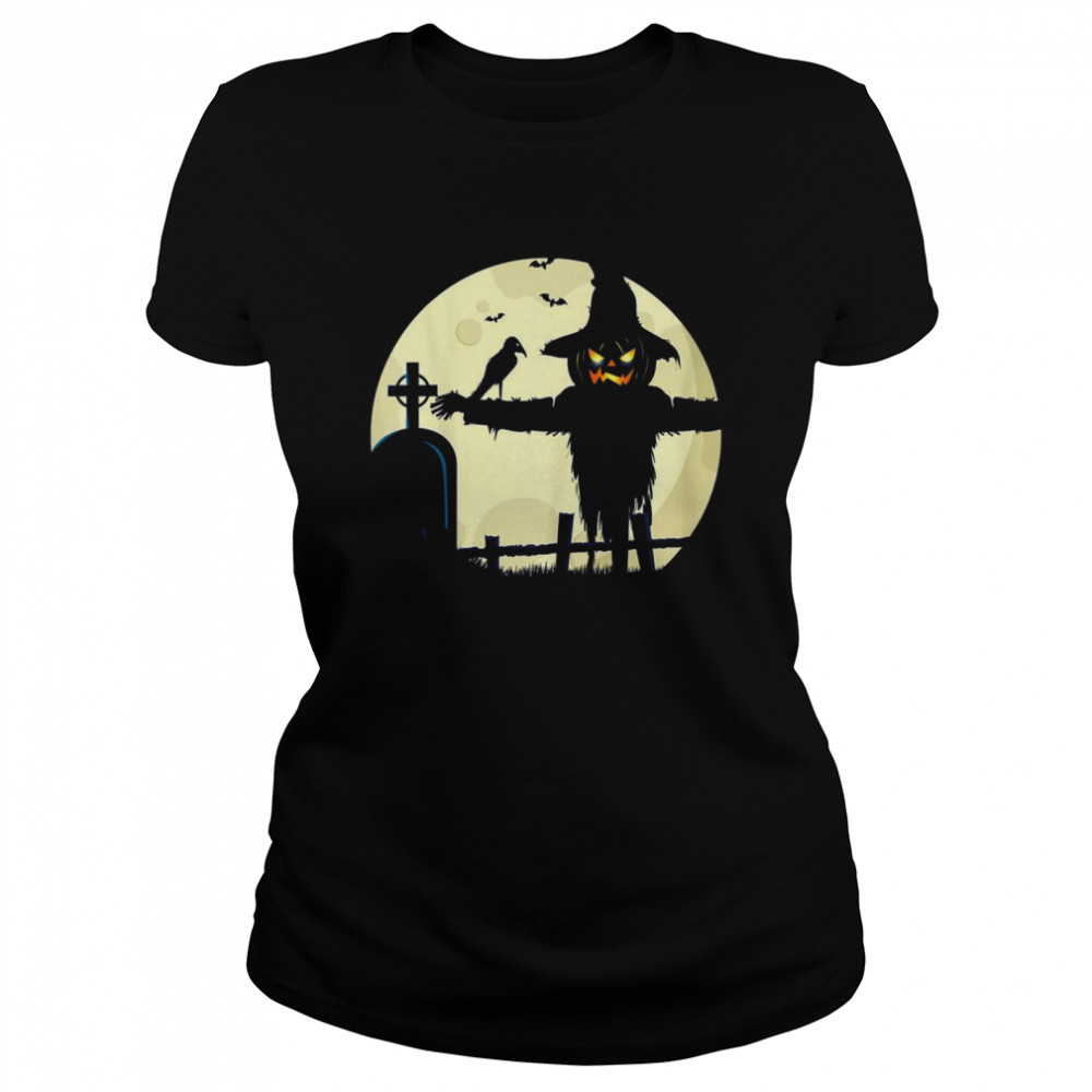 Halloween Scarecrow Pumpkin Spooky Costume Design Shirt 1 » Cool Gifts for You - Mfamilygift Halloween Scarecrow Pumpkin Spooky Costume Design Shirt 1