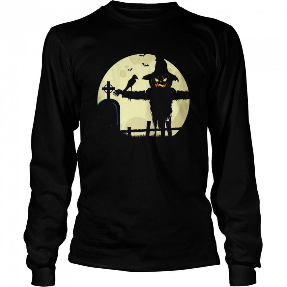 Halloween Scarecrow Pumpkin Spooky Costume Design Shirt 2 » Cool Gifts for You - Mfamilygift Halloween Scarecrow Pumpkin Spooky Costume Design Shirt 2