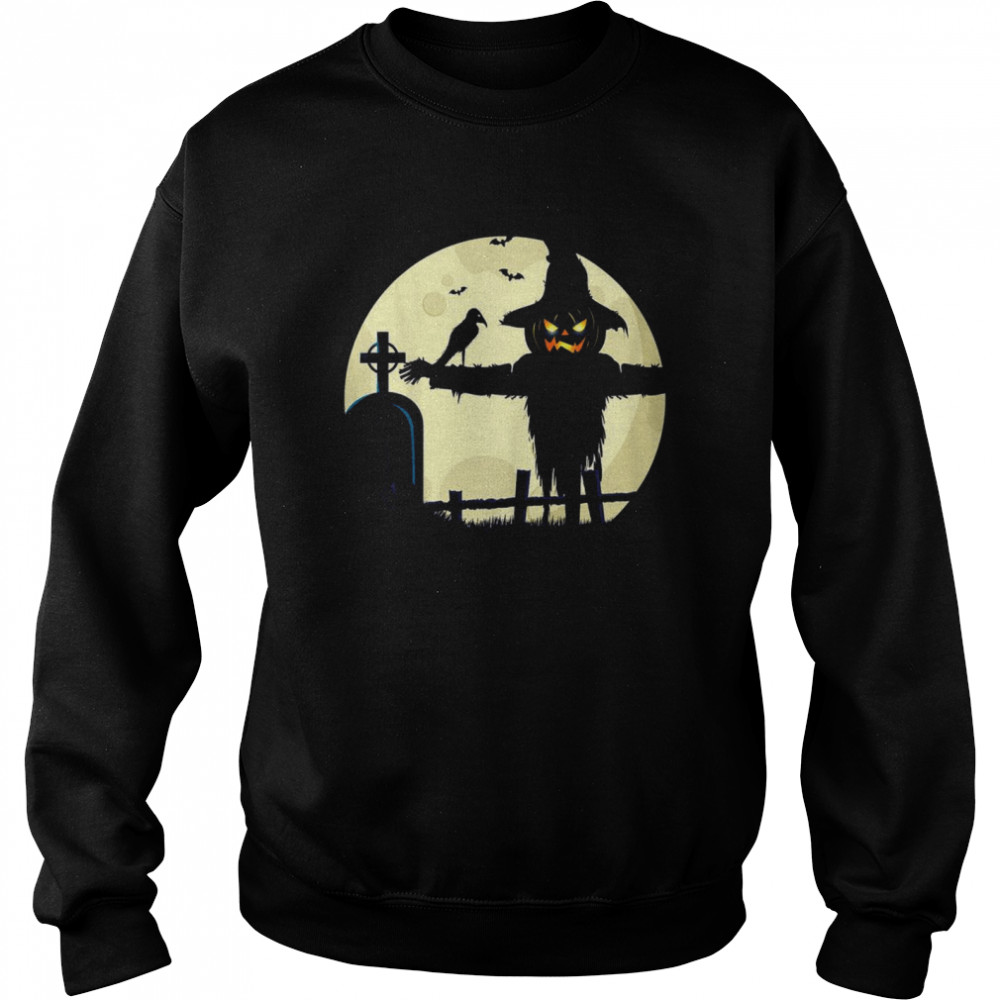 Halloween Scarecrow Pumpkin Spooky Costume Design Shirt 3 » Cool Gifts for You - Mfamilygift Halloween Scarecrow Pumpkin Spooky Costume Design Shirt 3